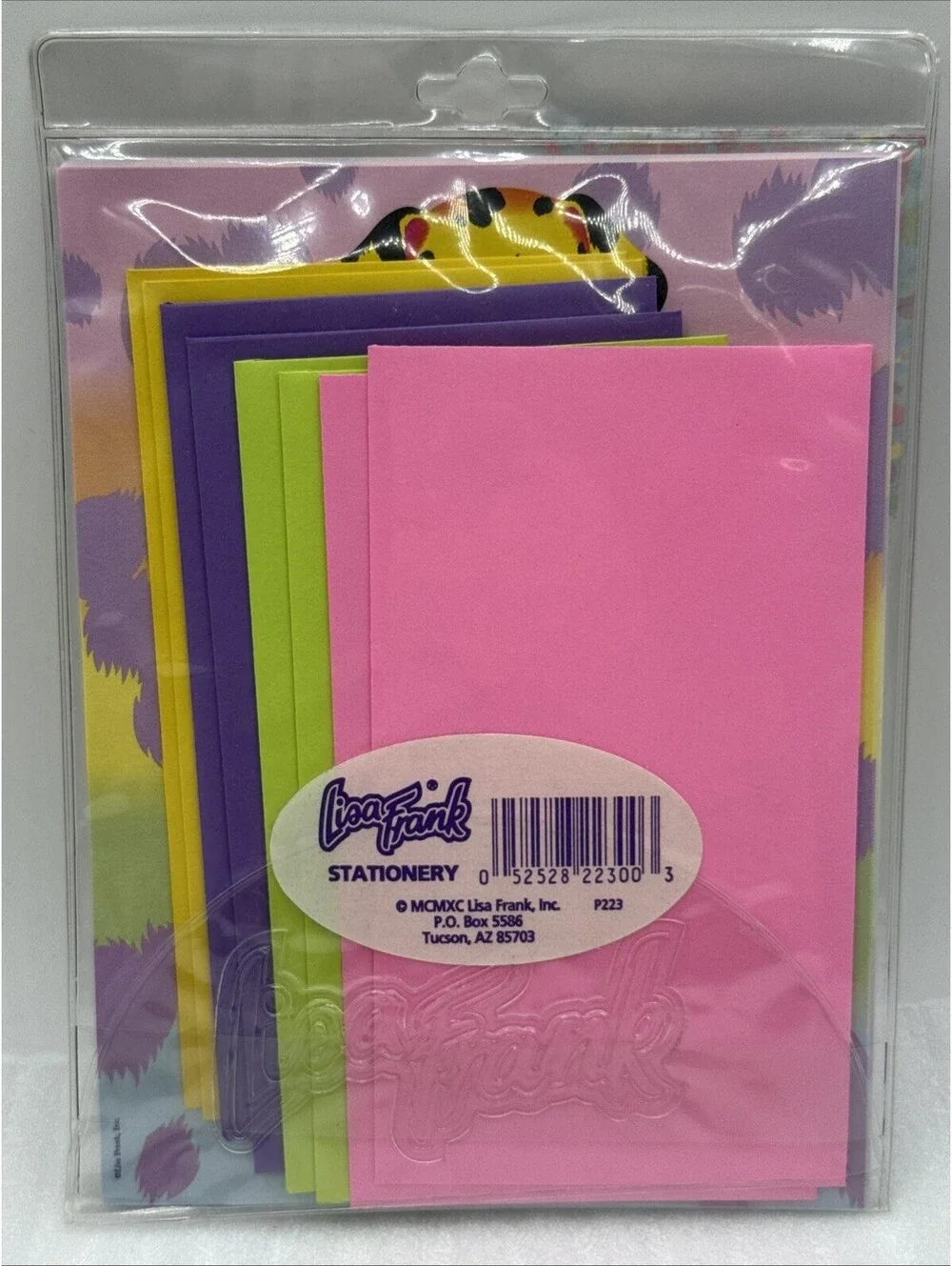 1990 Lisa Frank Stationary Pack Sealed Yellow Spotted Dalmatian 16 Sheet Vintage
